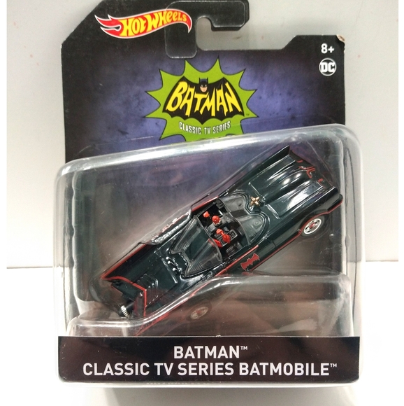 Hot Wheels Batman 'Classic TV Series Batmobile' 1:50 Scale - 4" Long *NEW* - Picture 1 of 4